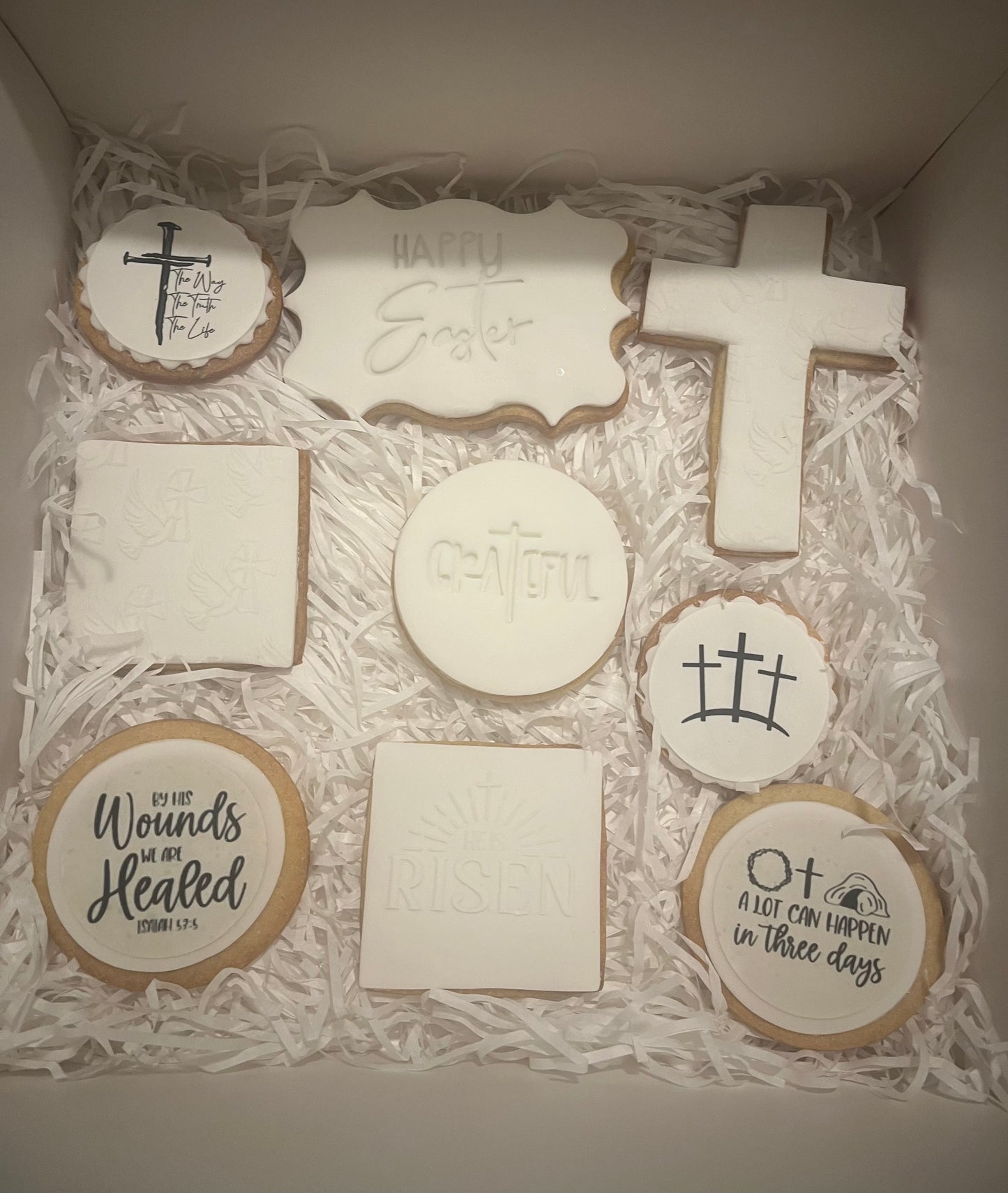 Easter Cookies - “The Real Meaning of Easter” (postal)