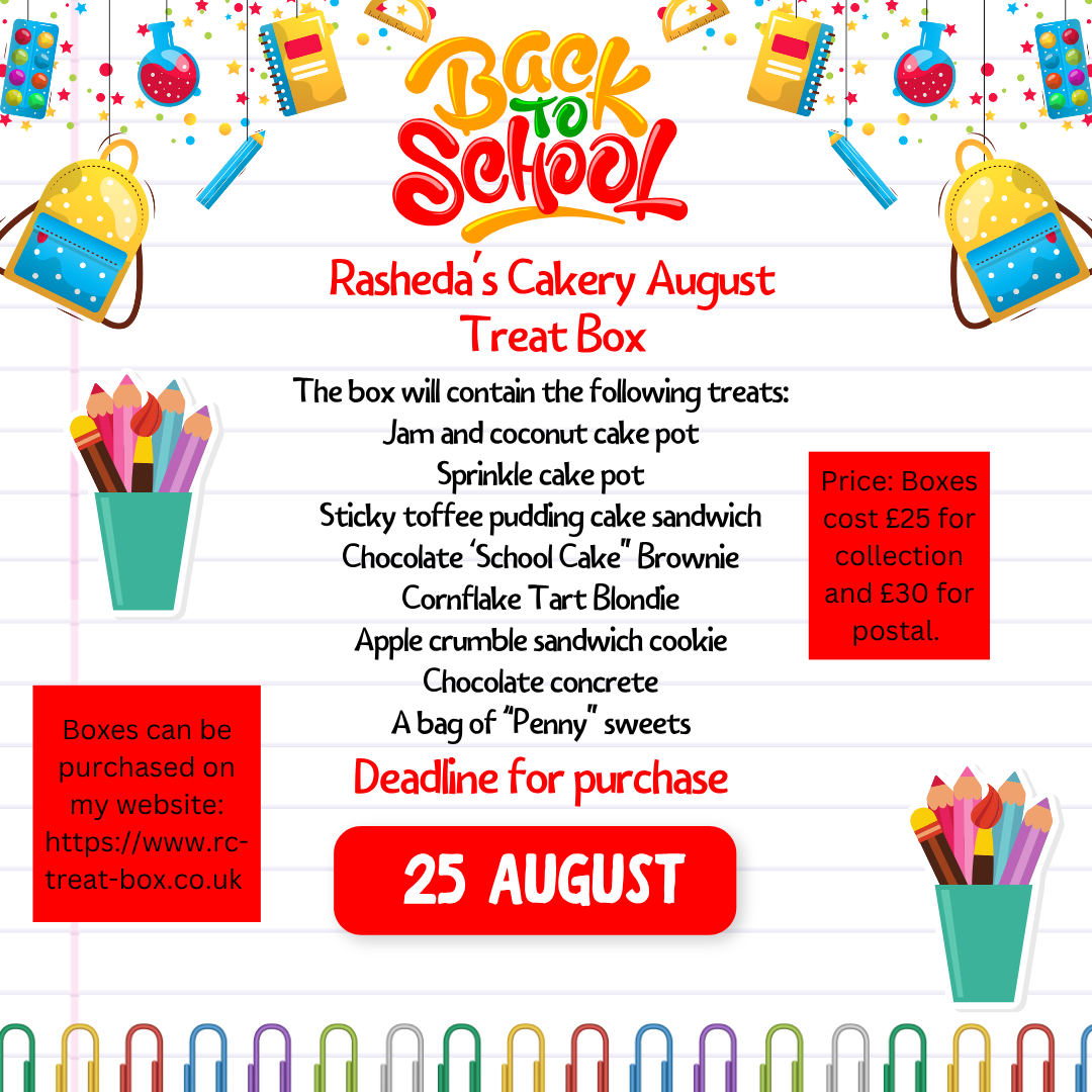 "Back to School" Treat Box (postal)