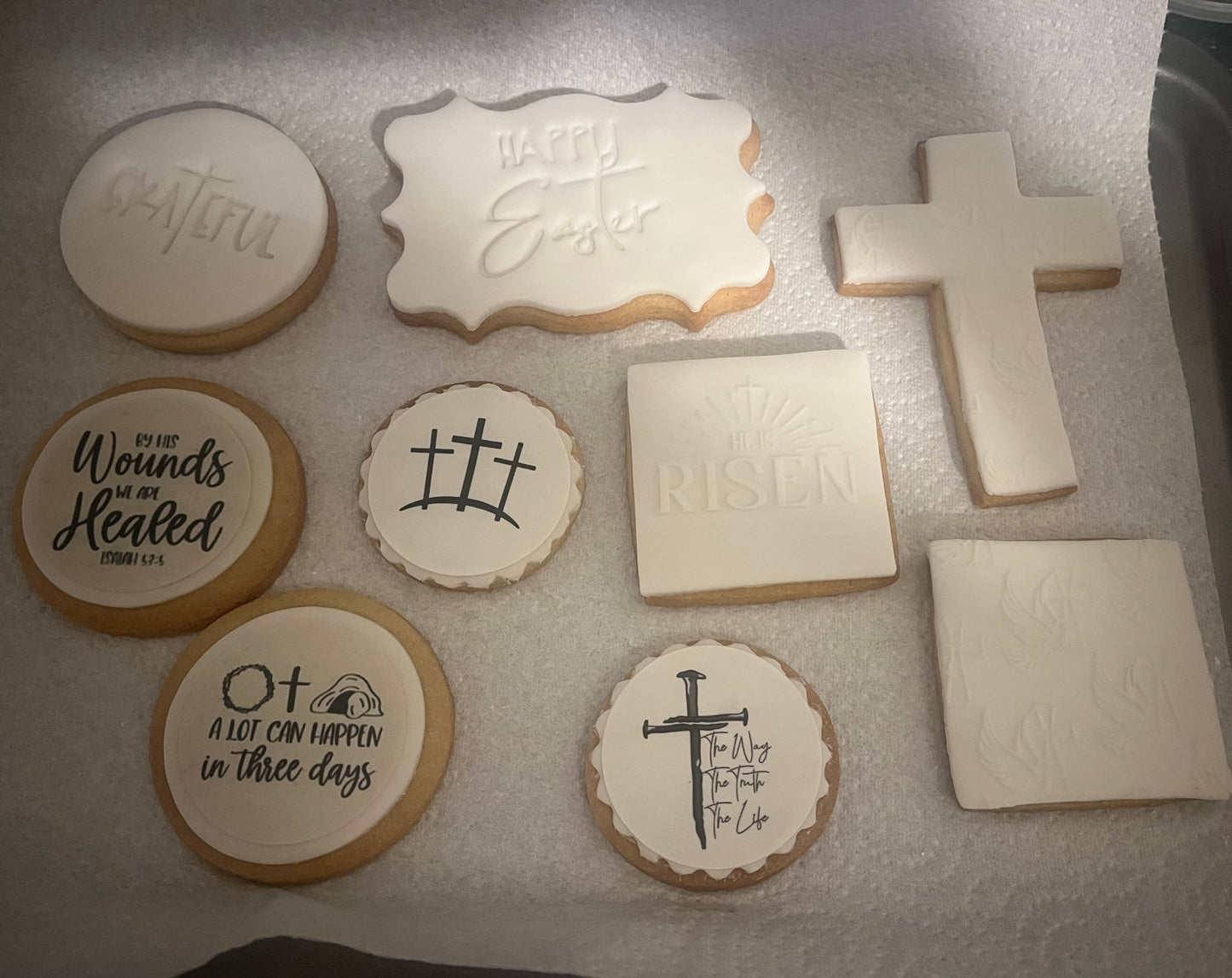 Easter Cookies - “The Real Meaning of Easter” (postal)