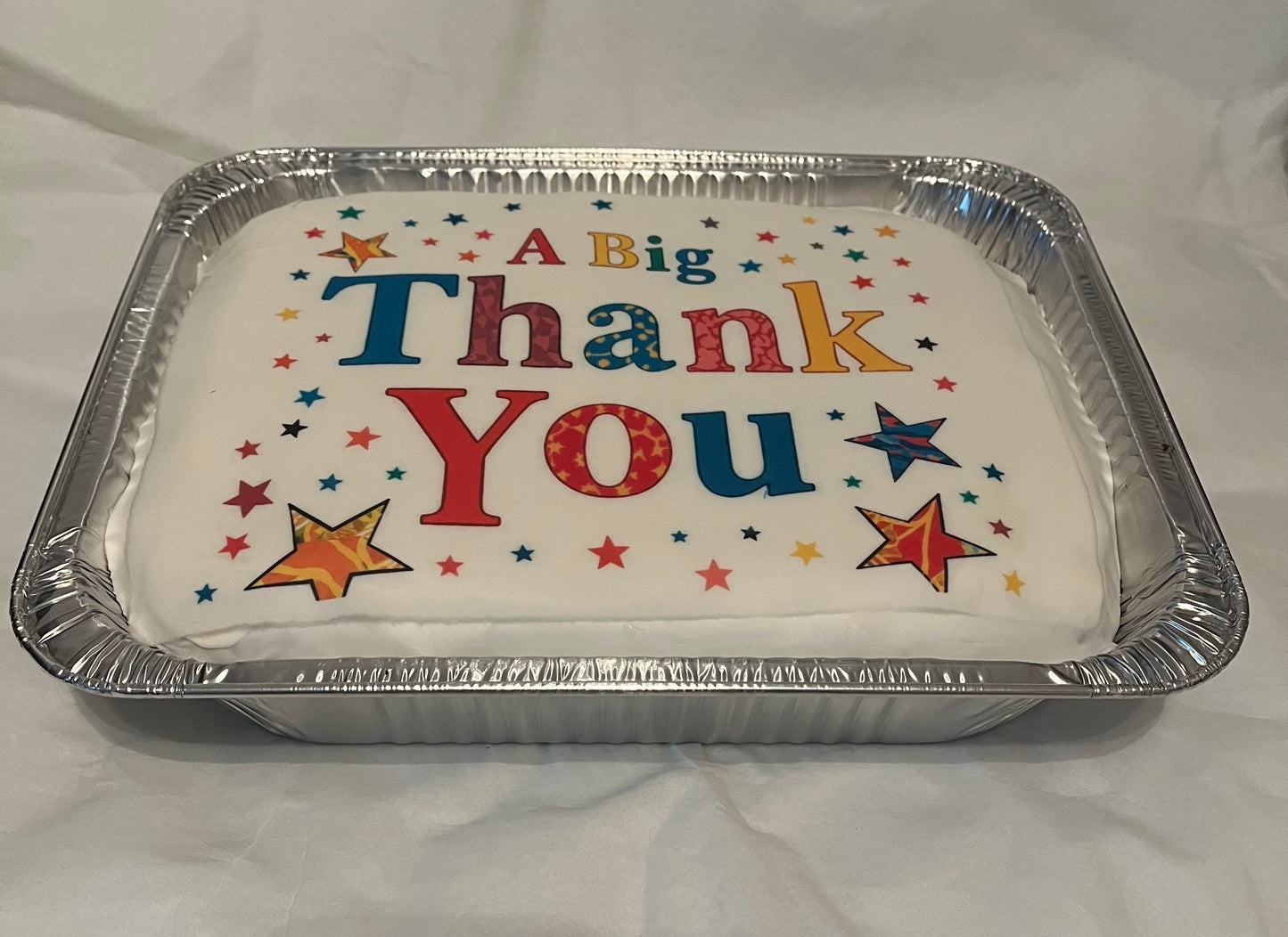 Personalised Teacher Thank You Postal Cake