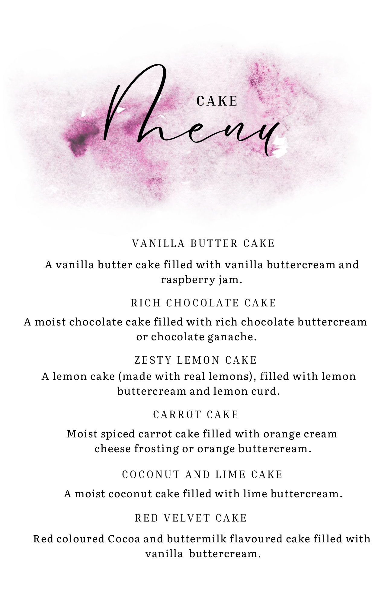 Wedding Cake Taster Box – Posted Monthly Across the UK