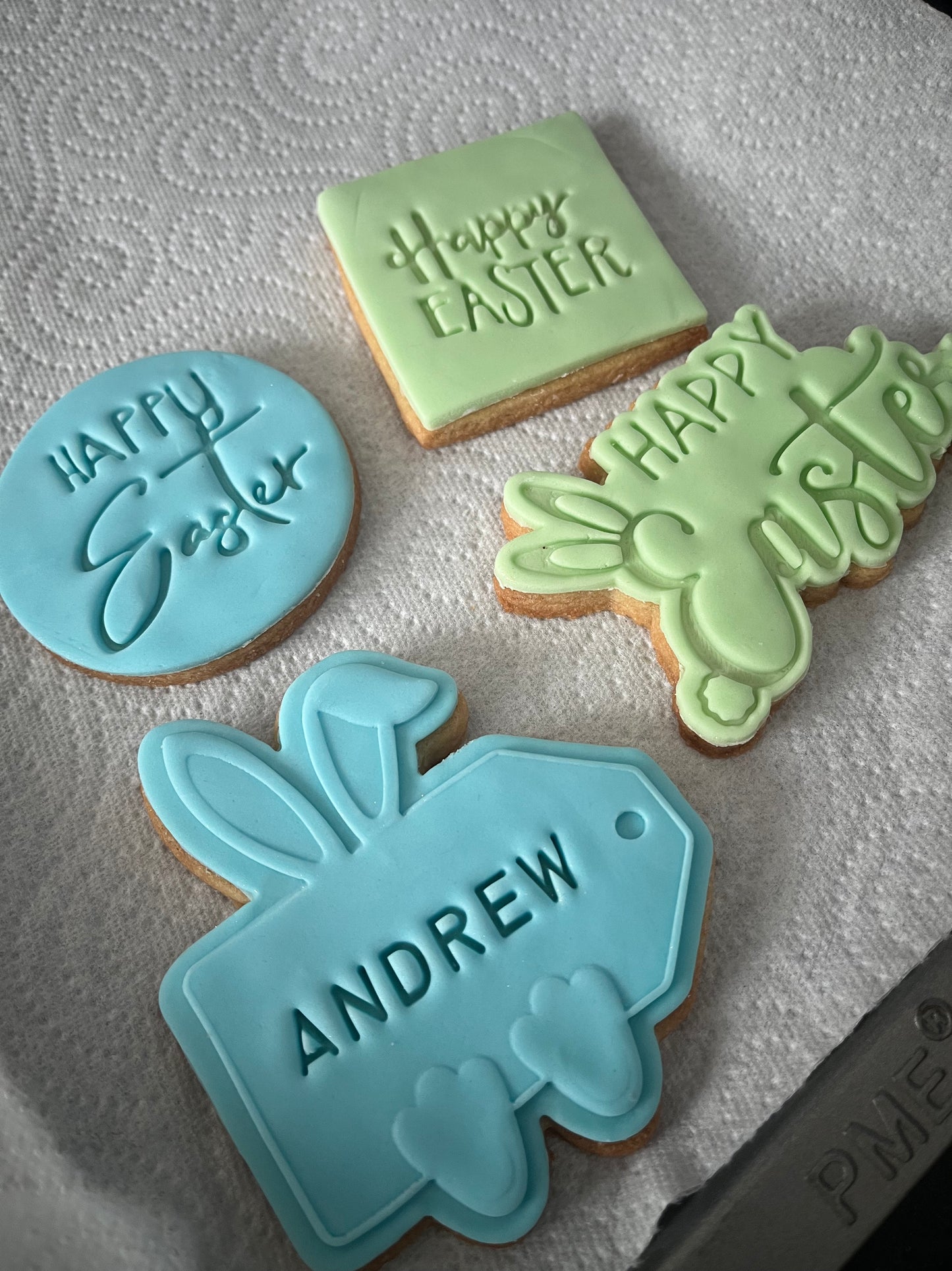 Easter themed Sugar cookies - Postal and Collection available
