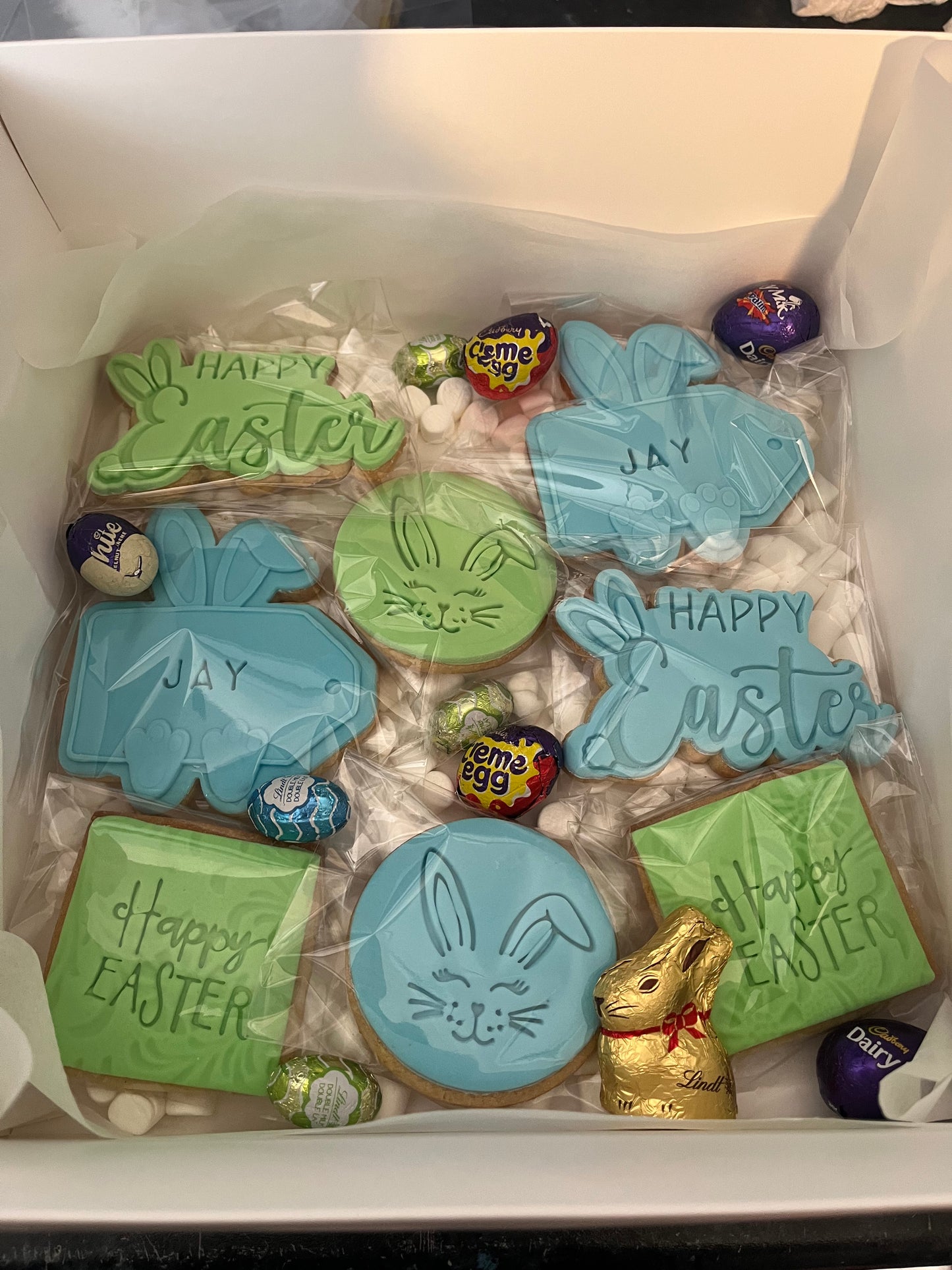 Easter themed Sugar cookies - Postal and Collection available