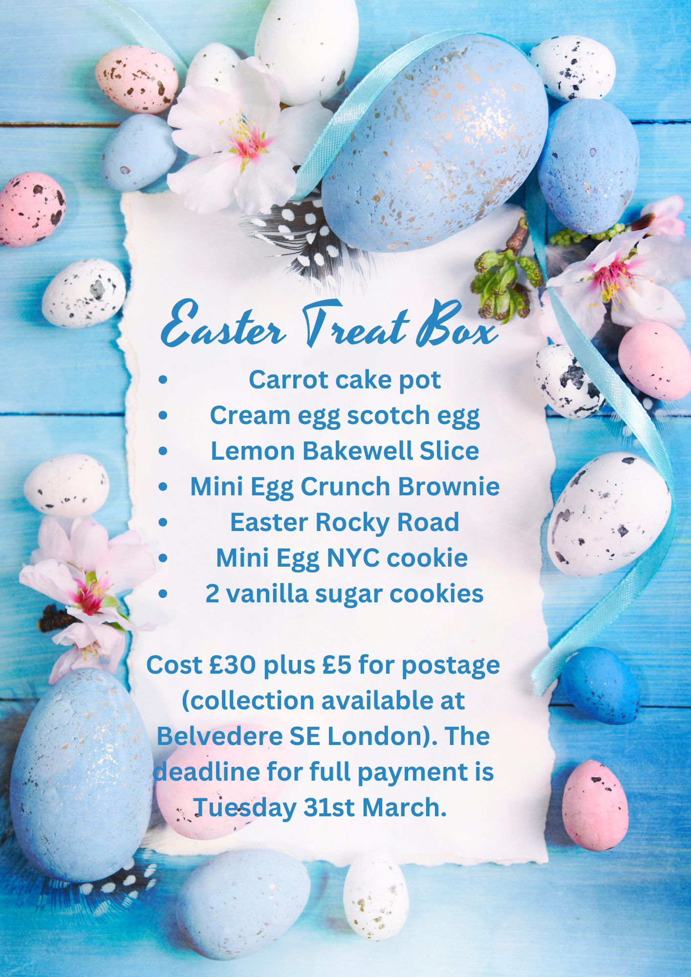 Easter Treat Box - Postal and Collection Available