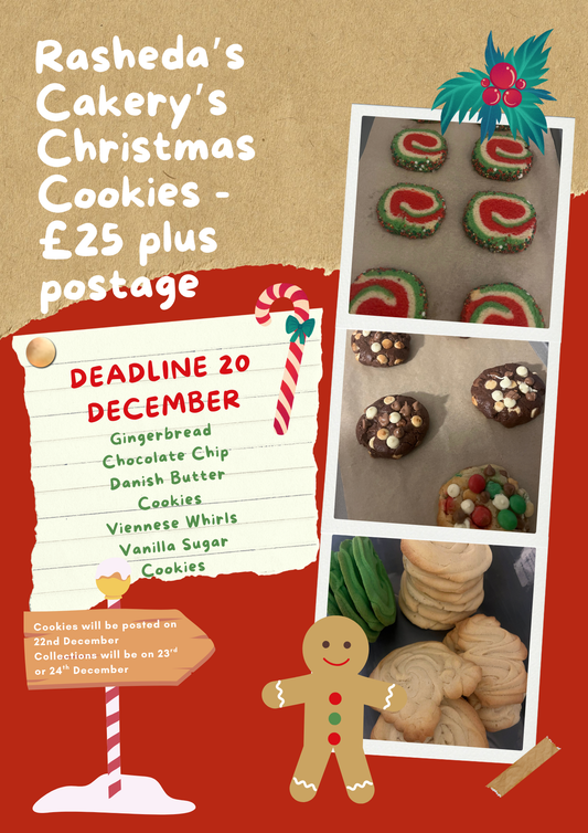 Christmas Cookies - Mixed box of classic cookies